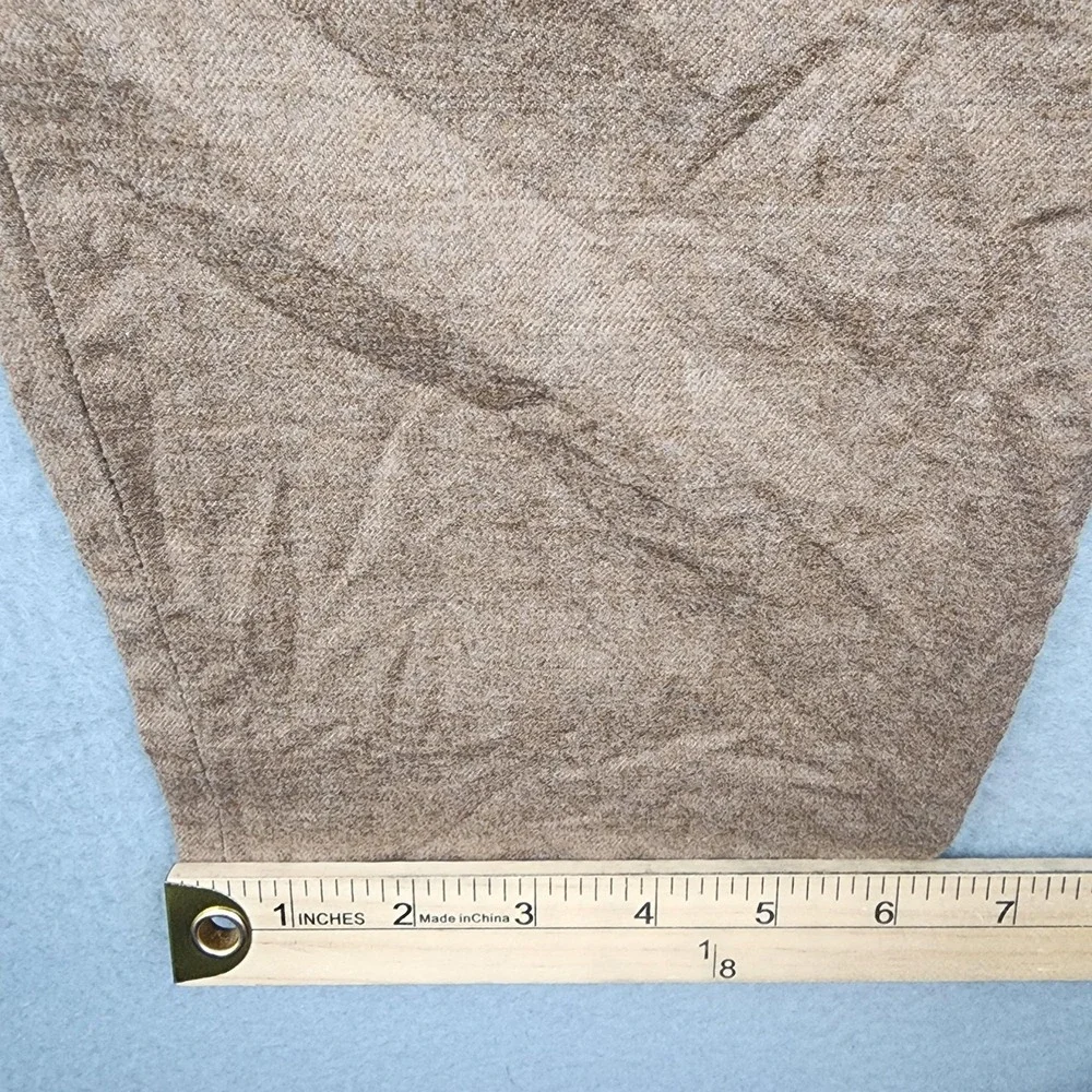Hugo Boss Crigan Pants Mens 34(32)x30 Brown Slim Tapered Chino Drawstring Casual